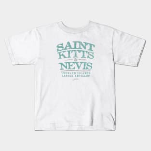 Saint Kitts & Nevis, Leeward Islands, Lesser Antilles Kids T-Shirt